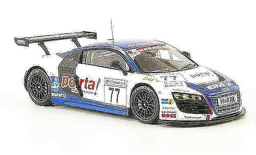 Audi R8 LMP course 1/43 Minichamps No.77 VLN Nurburgring 2009 modellini auto