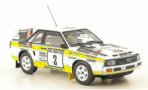 Audi Sport Quattro rallye 1/43 Minichamps No.3 Rally Monte Carlo 1985 modellini auto
