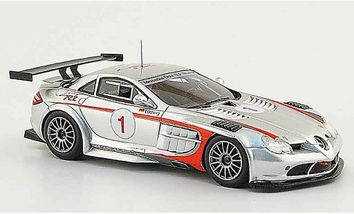 Mercedes SLR 722 GT 1/43 Spark McLaren (R 199) No.1 Club Trophy 2008 modellini auto