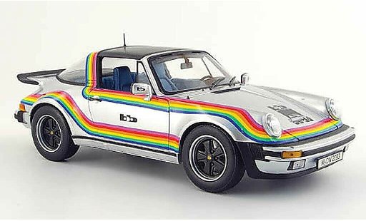 Porsche 911 Turbo 1/18 Norev Targa b&b design sondermodell mcw 1976 modellini auto