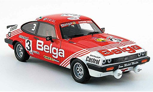 Ford Capri 3.0S 1/43 Premium X MK III 3.0 S No.3 Belga 24h Spa 1980 modellini auto