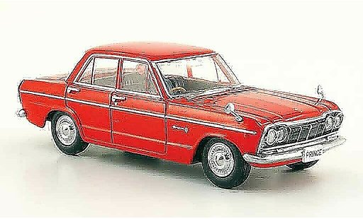 Nissan Skyline Prince 1/43 Ebbro 2000 GTB rosso 1965 modellini auto