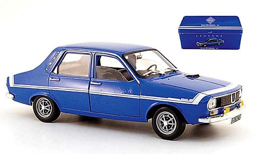 Renault 12 Gordini 1/18 Solido blu in blechbox modellini auto