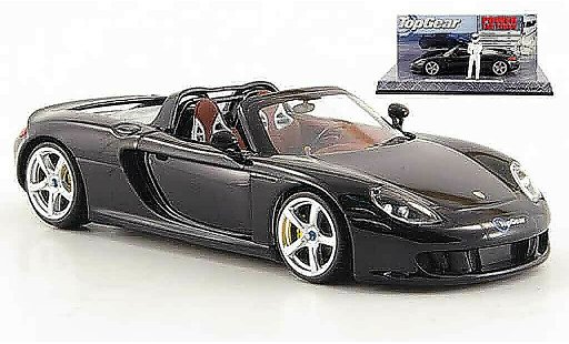 Porsche Carrera GT Base 1/43 Minichamps nero avec Figur The Stig modellini auto