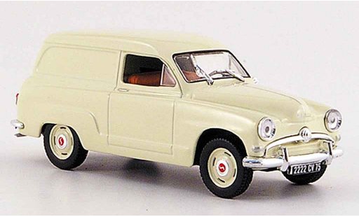 Simca Aronde Kasten 1/43 Norev furgone beige 1954 modellini auto