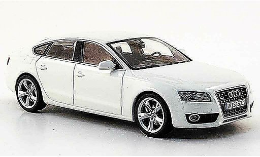Audi A5 sportback 1/43 Schuco bianco 2009 modellini auto