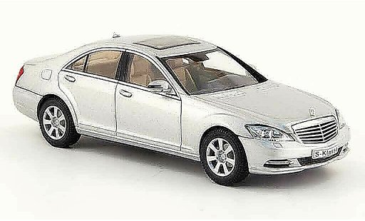 Mercedes Classe S Base 1/43 Autoart S 500 grigio metallisee Facelift (MOPF) 2009 modellini auto