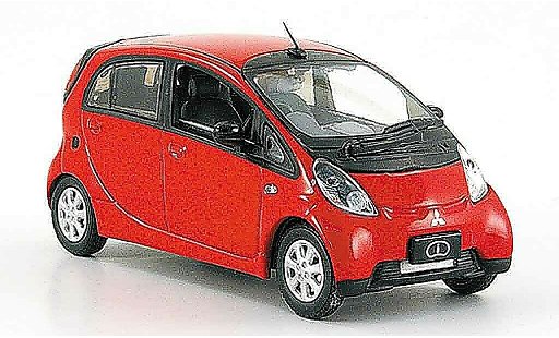 Mitsubishi iMiev Base 1/43 Vitesse rosso Elektroauto modellini auto