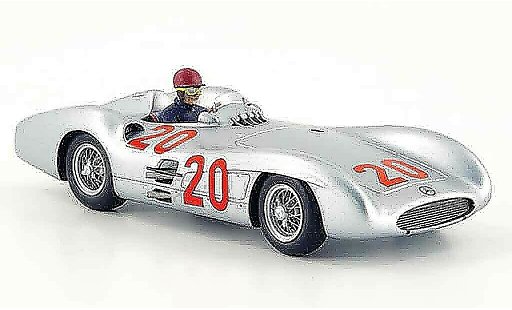 Mercedes W 196 Base 1/43 Spark No.20 K.Kling GP Frankreich 1954 modellini auto