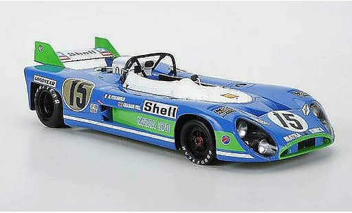 Simca Matra MS670 1/18 Spark MS 670 No.15 Pescarolo/Hill 24h Le Mans 1972 modellini auto