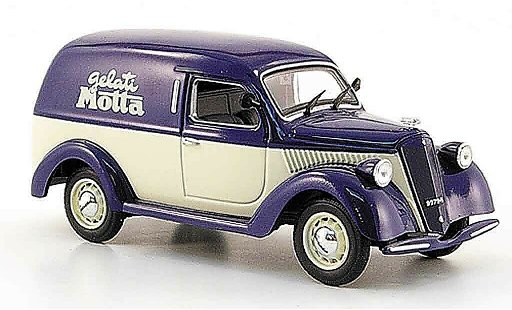 Lancia Ardea Base 1/43 Starline 800 furgoncino blu bianco gelati motta 1951 modellini auto