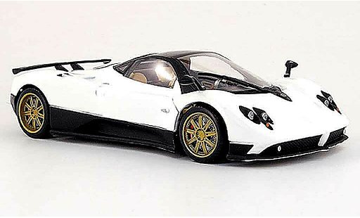 Pagani Zonda F 1/18 Mondo Motors bianco modellini auto
