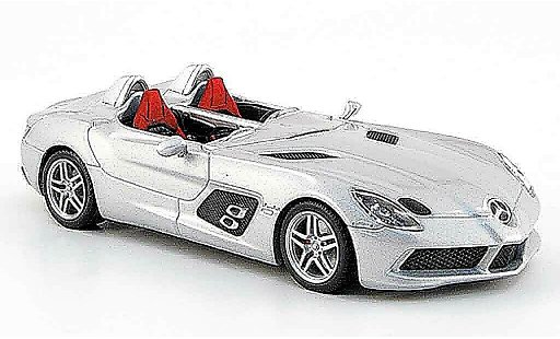 Mercedes SLR Stirling Moss 1/43 Minichamps McLaren (Z 199) grigio metallisee 2009 modellini auto