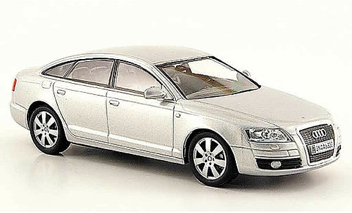 Audi A6 berline 1/43 Solido grigio metallisee 2006 modellini auto