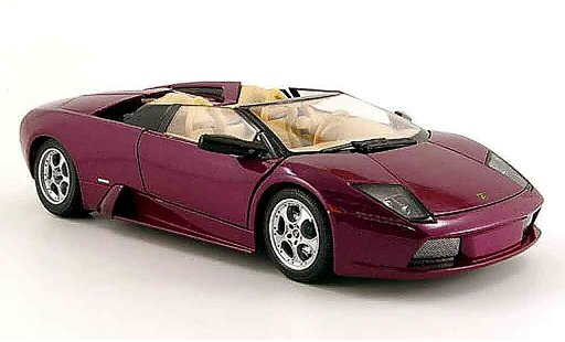 Lamborghini Murcielago Roadster 1/18 Maisto lilla modellini auto