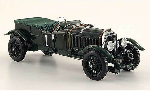 Bentley Speed 6 course 1/43 IXO No.1 vincitore 24h Le Mans 1929 W. Barnato / H. Birkin modellini auto