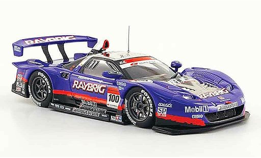 Honda NSX Super GT 1/43 Ebbro No.100 Raybrig 500 2009 modellini auto
