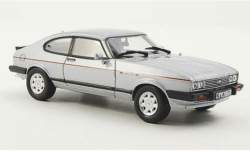 Ford Capri 2.8i 1/43 Norev Mk III 2.8 Superinjection grigio 1984 modellini auto