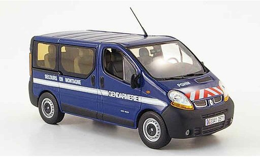 Renault Trafic Base 1/43 Norev gendarmerie secours en montagne 2004 modellini auto