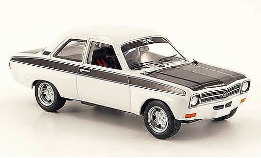 Opel Ascona A Base 1/43 Schuco sport bianco nero modellini auto