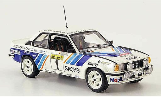 Opel Ascona B 400 1/43 Schuco no.1 sachs winter rallye 1981 modellini auto