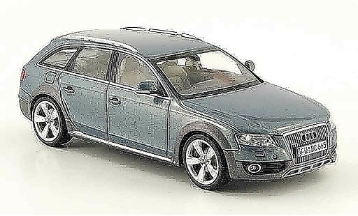 Audi A4 allroad 1/43 Schuco grigioblu 2009 modellini auto