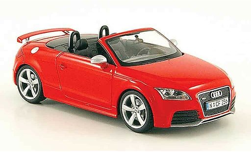 Audi TT rs roadster 1/43 Schuco rosso 2009 modellini auto
