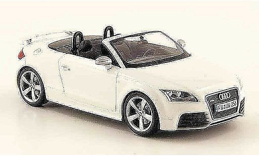 Audi TT rs roadster 1/43 Schuco bianco 2009 modellini auto