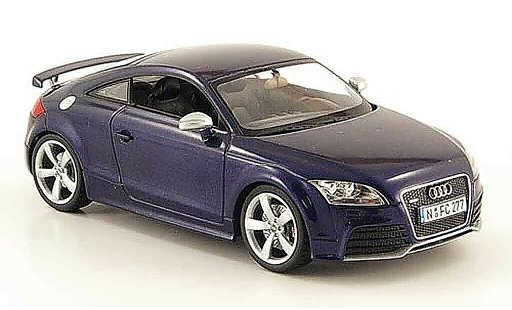 Audi TT rs 1/43 Schuco Coupe blu 2009 modellini auto