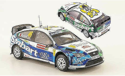 Ford Focus RS WRC 1/43 ixo 07 No.46 Rally Wales 2008 modellini auto