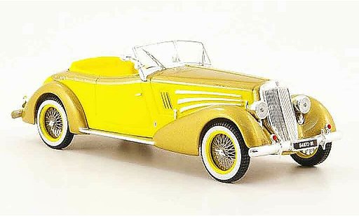 Lancia Astura Pininfarina 1/43 ixo or giallo 1934 modellini auto