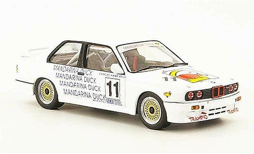 Bmw M3 course 1/43 ixo E30 No.11 Mandarina Duck Macau Guia Race 1989 modellini auto