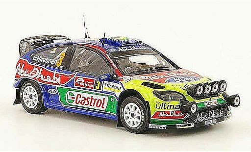Ford Focus RS WRC 1/43 IXO 07 No.3 vincitore Rally Japan 2008 modellini auto