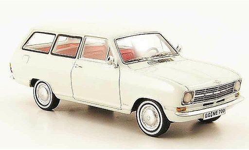 Opel Kadett B B 1/43 Neo caravan bianco 1971 modellini auto