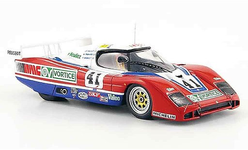 Peugeot WM 1986 1/43 Bizarre turbo no.41 24h le mans P85 modellini auto