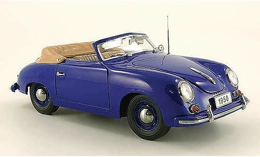 Porsche 356 1950 1/18 Signature cabriolet blu (premium) modellini auto