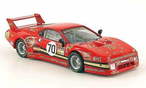 Ferrari 512 BB 1/43 Best LM No.70 24h Le Mans 1982 Baird / Dieudonne / Libert modellini auto
