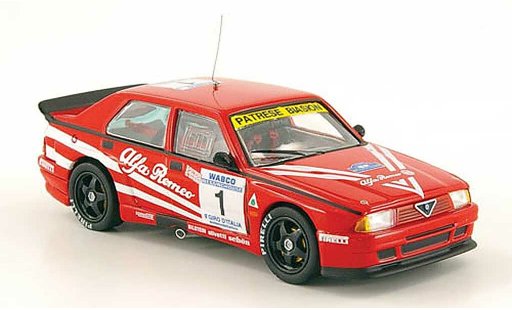 Alfa Romeo 75 turbo 1/43 M4 Evoluzione No.1 Giro d Italia 1988 Patrese / Biasion / Saviero modellini auto