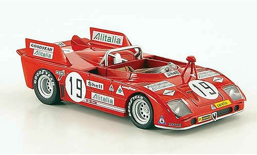 Alfa Romeo 33.3 tt3 1/43 M4 1972 TT No.19 24h Le Mans modellini auto