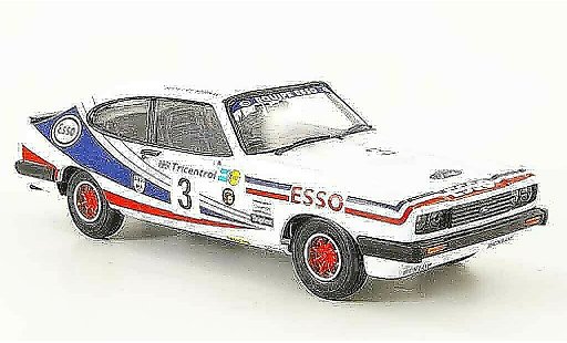 Ford Capri 3.0S 1/43 Vanguards MKIII No.3 Esso BSCC 1982 modellini auto