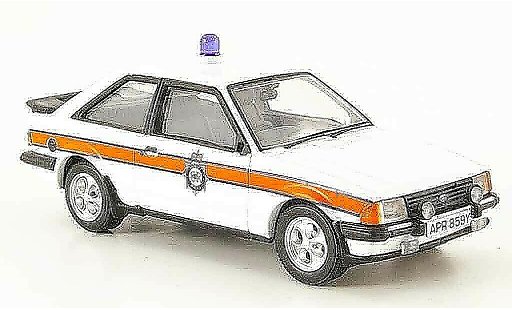 Ford Escort XR3 1/43 Vanguards i Dorset Police MK3 modellini auto