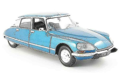 Citroen DS 23 1/18 Norev pallas blu 1974 modellini auto