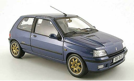 Renault Clio Williams 1/18 Norev blu 1993 modellini auto