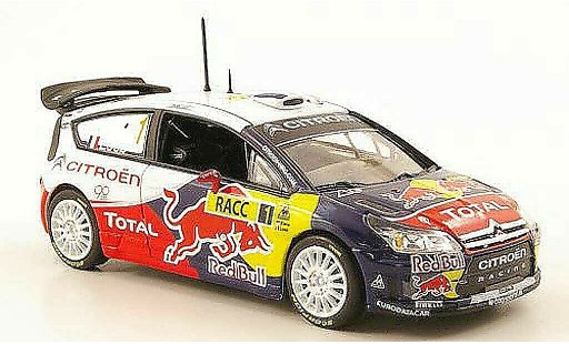 Citroen C4 WRC 2009 1/43 Norev No.1 Total Rally Spanien modellini auto