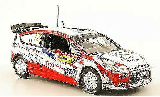 Citroen C4 WRC 2009 1/43 Norev No.12 Total Rally Australien modellini auto