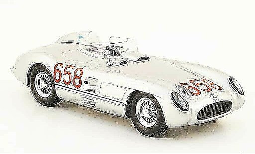Mercedes 300 Base 1/43 Norev No.658 J.M. Fangio Mille Miglia 1955 modellini auto