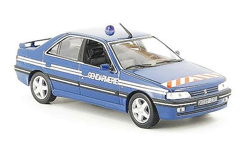Peugeot 405 Turbo 16 1/43 Norev gendarmerie 1995 modellini auto