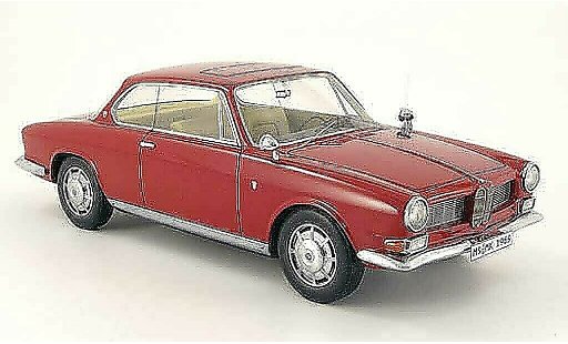 Bmw 3200 cs bertone 1/18 Neo rosso 1961 modellini auto