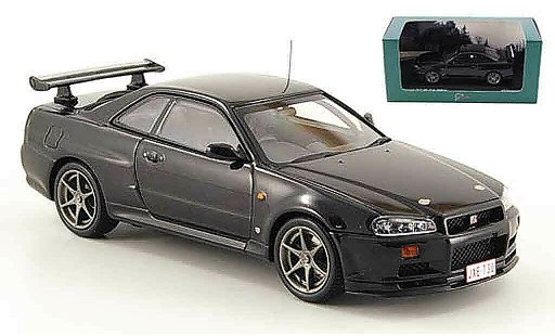 Nissan Skyline R34 1/43 Kyosho GT R Testfahrzeug Nurburgring modellini auto