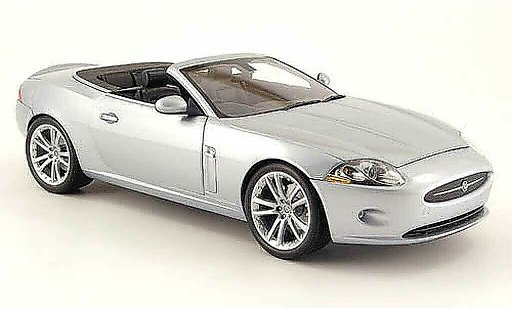 Jaguar XK Cabriolet 1/18 Minichamps Cabrio (rhd) grigio 2006 modellini auto